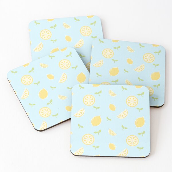 Item preview, lemons! (blue) designed and sold by hungrykate.