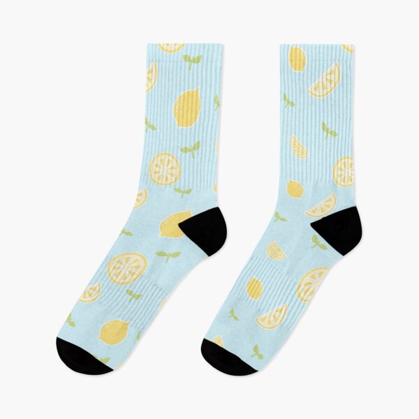 Item preview, lemons! (blue) designed and sold by hungrykate.