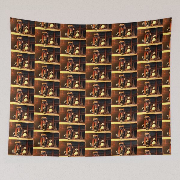 Item preview, panda and tiger fighting designed and sold by marinastarks.