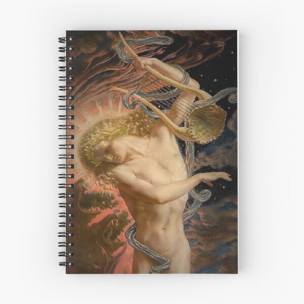 Artikelvorschau, Orpheus in der Unterwelt (Detail) von Jean Delville entworfen und verkauft von IndieArtDream.