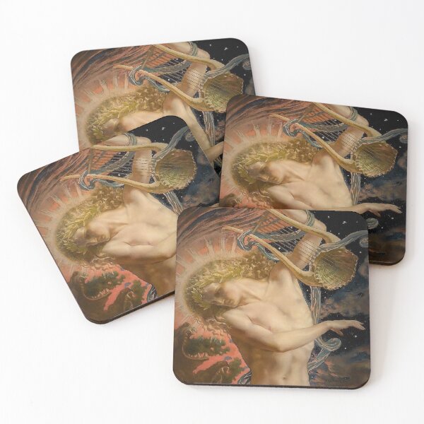 Item preview, Orpheus in the Underworld (detail) by Jean Delville designed and sold by IndieArtDream.