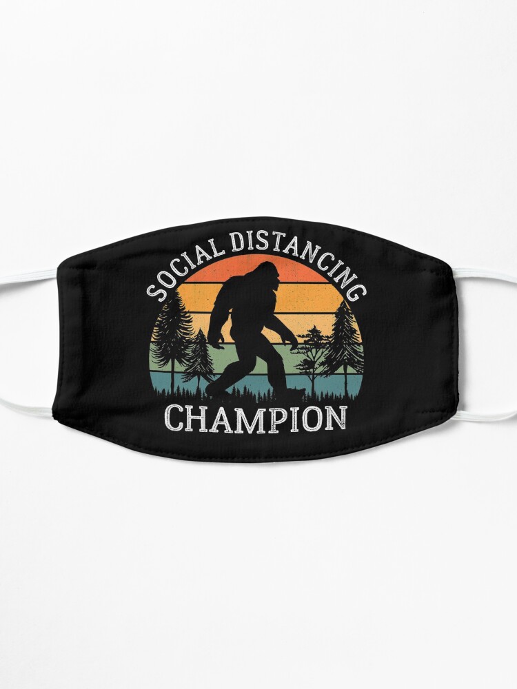 Alternate view of Social Distancing Champion Mask