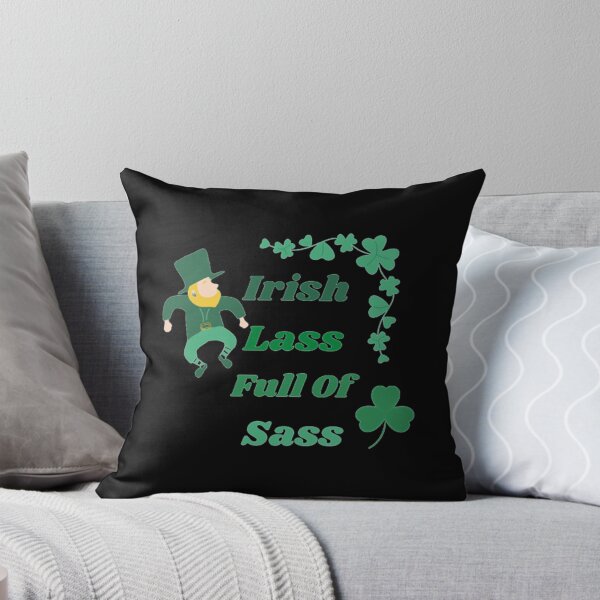 Item preview, Irish Lass Full Of Sass designed and sold by Artistive.