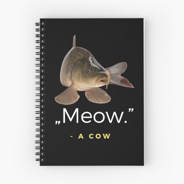 Item preview, Meow - A Cow Quote designed and sold by ubaDesigns.