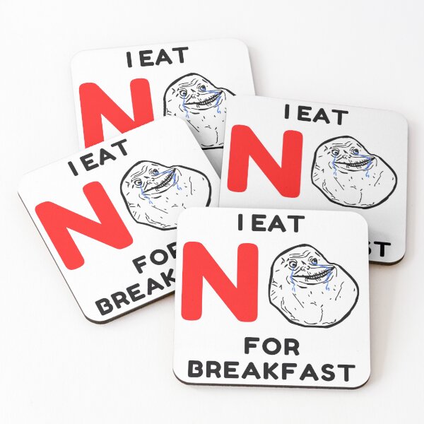 Item preview,  I eat no for breakfast sarcastic quote t shirt [P-IEN 8][513] designed and sold by HIPNOTIZAR  CRAFTS.
