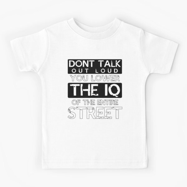 Sherlock - Don't Talk Out Loud... Kids T-Shirt