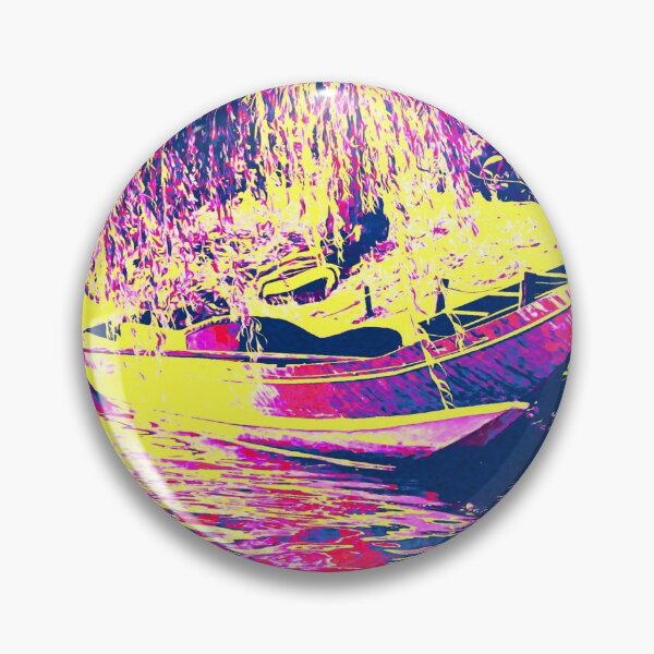Item preview, Boat in The Trees Pink & Yellow designed and sold by Billgreen54.
