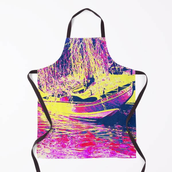 Item preview, Boat in The Trees Pink & Yellow designed and sold by Billgreen54.