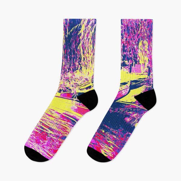 Item preview, Boat in The Trees Pink & Yellow designed and sold by Billgreen54.