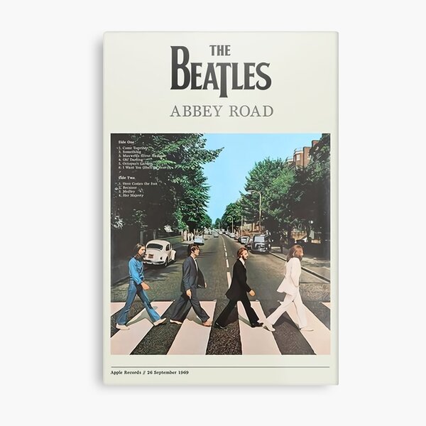 Abbey Road - The legend never die Metal Print