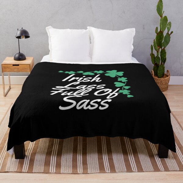 Item preview, Irish Lass Full Of Sass designed and sold by Artistive.