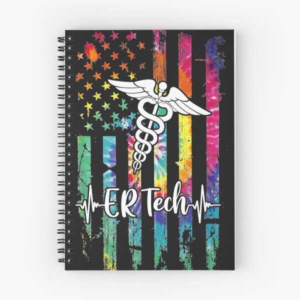 Item preview, American Flag Nurse Tie Dye ER Tech Nurse Day designed and sold by wriunimso.