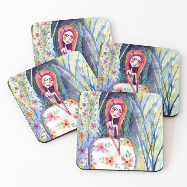 Item preview, Woman in the Woods designed and sold by meloearth.