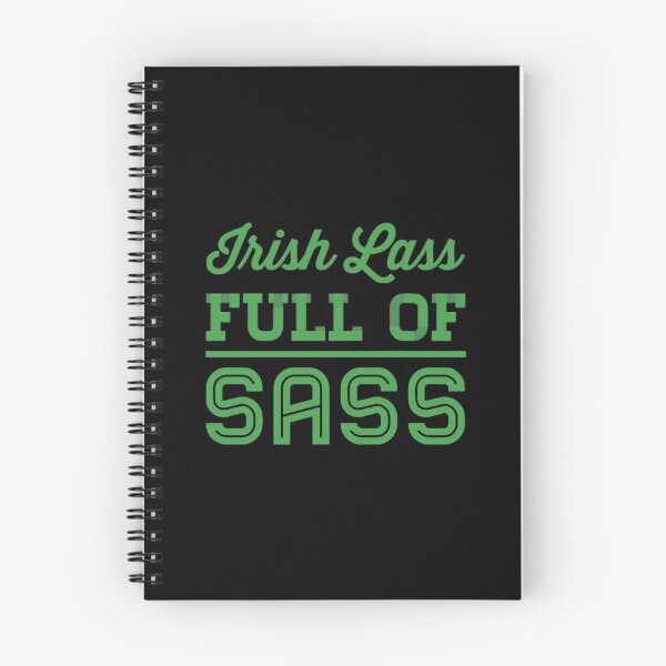 Item preview, Irish Lass Full Of Sass designed and sold by Artistive.