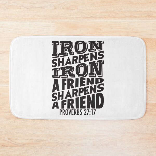 Item preview, Proverbs 27:17 designed and sold by plushism.