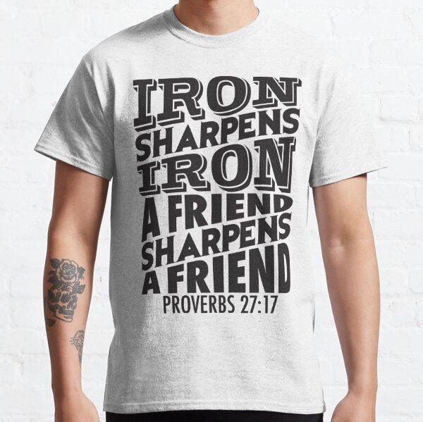 Stronger Together Proverbs 2717  Faith Transfers  Kingdom Designs