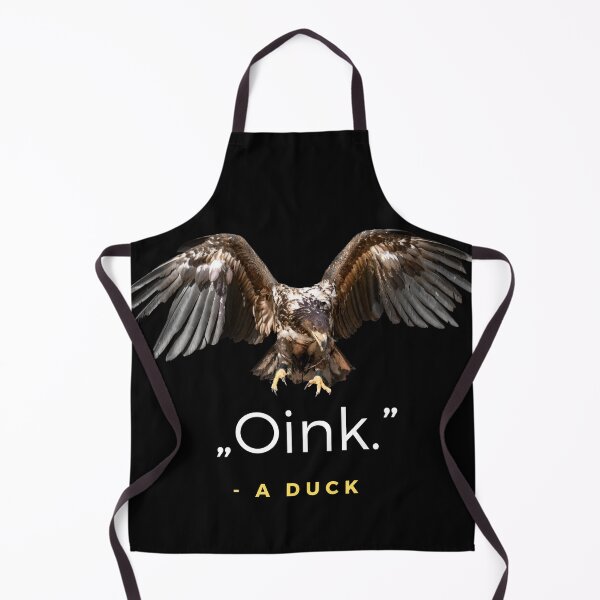 Item preview, Oink - A Duck Quote designed and sold by ubaDesigns.