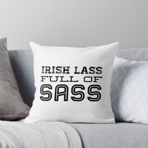 Item preview, Irish Lass Full Of Sass designed and sold by Artistive.