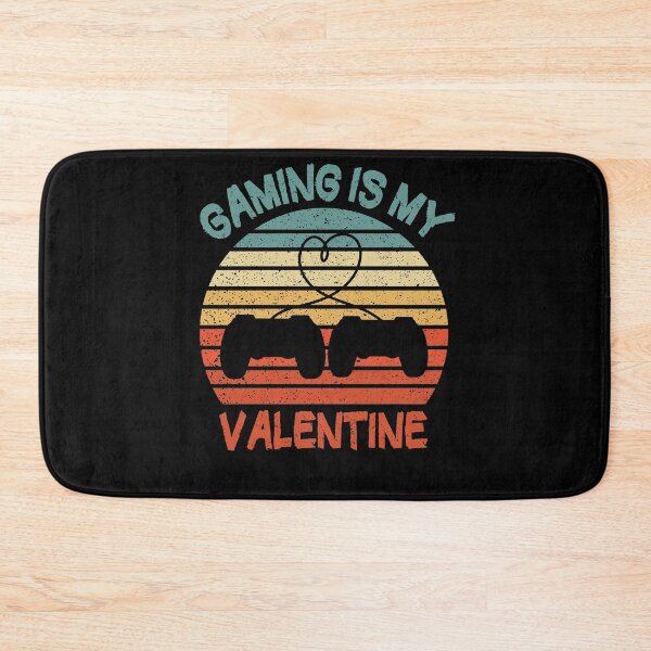 Artikelvorschau, Gamer Zocken auf Konsole Gaming is my Valentine entworfen und verkauft von besTmanuFacture.
