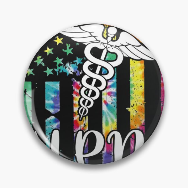 Artikelvorschau, American Flag Nursing Tie Dye LPN Krankenschwester Tag entworfen und verkauft von wriunimso.