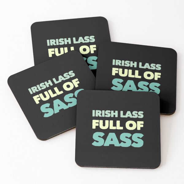 Item preview, Irish Lass Full Of Sass designed and sold by Artistive.