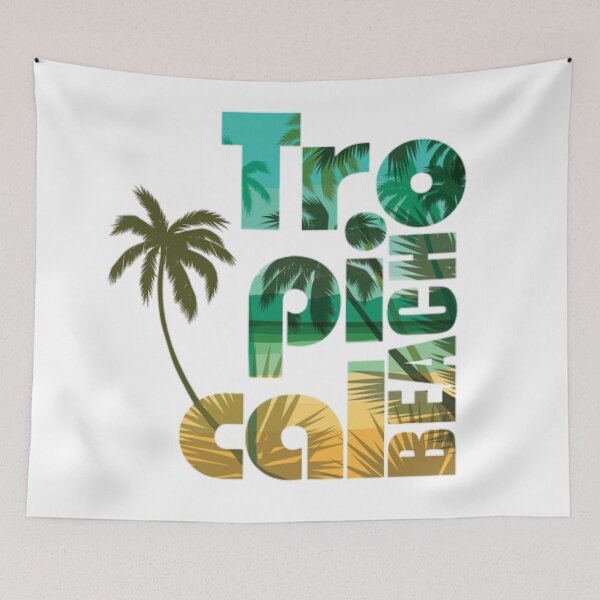 Item preview, Tropical beach vibe graphic merchandise designed and sold by Sovik Goswami.
