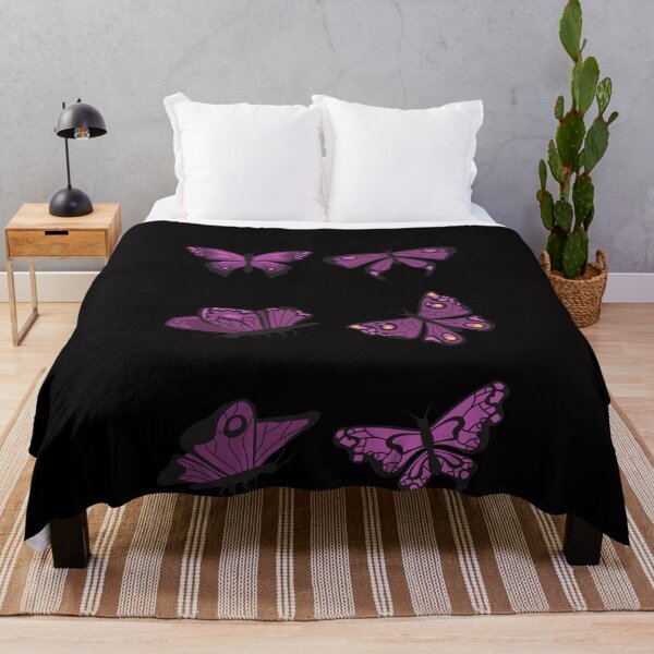 Aperçu de l'œuvre Emoji papillon violet Sensibilisation à l'épilepsie Kawaii mignon créée et vendue par Moonfrogfashion.