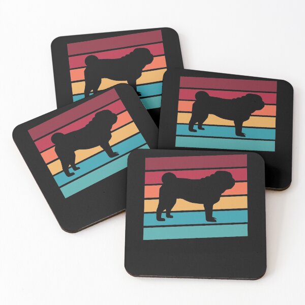 Item preview, Pug Master Mistress Retro Dog Lover designed and sold by besTmanuFacture.