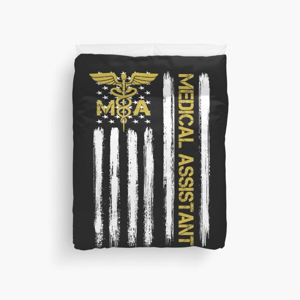 Item preview, American Flag Patriotic Certified Medical Assistant MA Gift designed and sold by wriunimso.