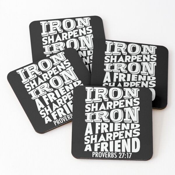 Item preview, Proverbs 27:17 designed and sold by plushism.