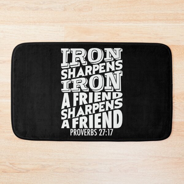 Item preview, Proverbs 27:17 designed and sold by plushism.