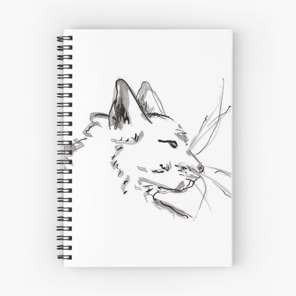 Item preview, Cat's Head "Cat's Drawings" designed and sold by Istvan Ocztos.