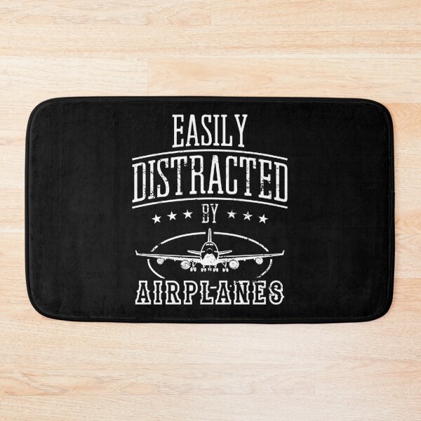 Item preview, Easily Distracted By Airplanes Navigation Fly Pilot Plane Flying Aviation Airport Captain Airplane Airplanes Tops designed and sold by shirti.