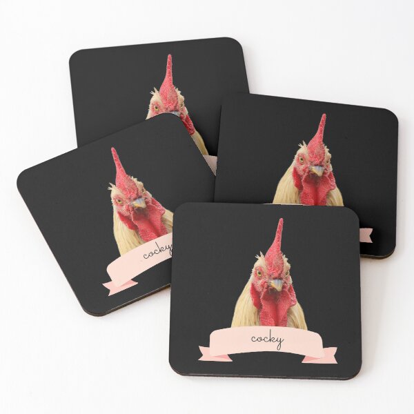 Item preview, Angry Fowl Cocky Funny Rooster Chicken Lover Gift designed and sold by Nathalie Aynié.