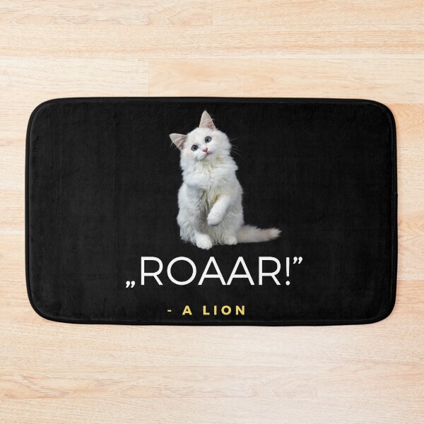 Item preview, ROAAR - A Lion Quote designed and sold by ubaDesigns.