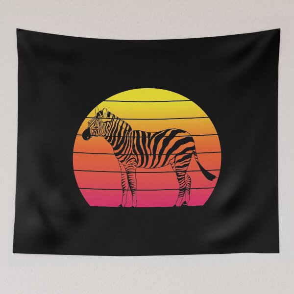 Item preview, Zebra Animals Black And White Striped Coat Specie Prey Tees designed and sold by shirti.