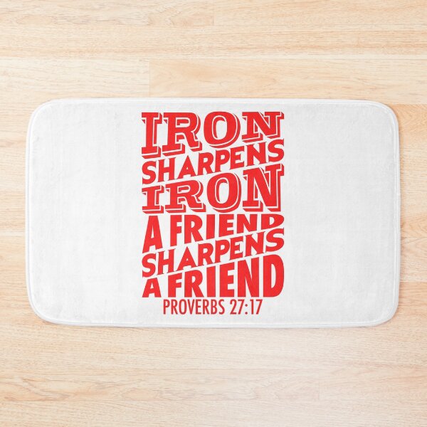 Item preview, Proverbs 27:17 designed and sold by plushism.
