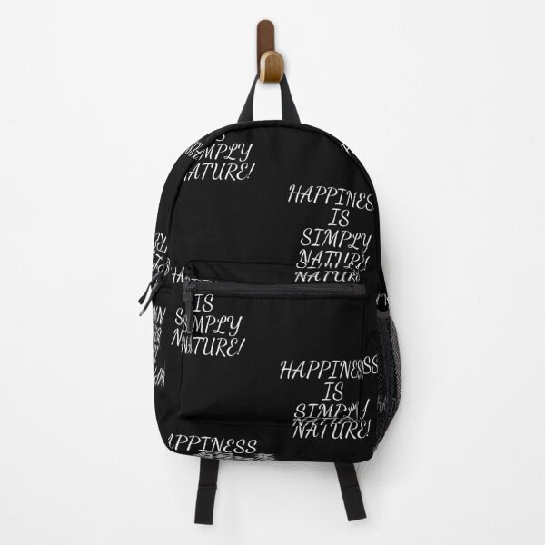 Item preview, La felicidad es simplemente diseño de la naturaleza designed and sold by motivationaldaysss -.