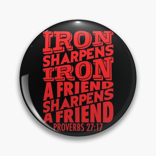 Item preview, Proverbs 27:17 designed and sold by plushism.