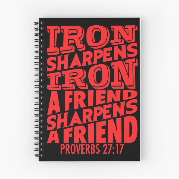 Item preview, Proverbs 27:17 designed and sold by plushism.