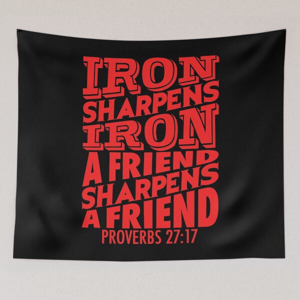 Item preview, Proverbs 27:17 designed and sold by plushism.