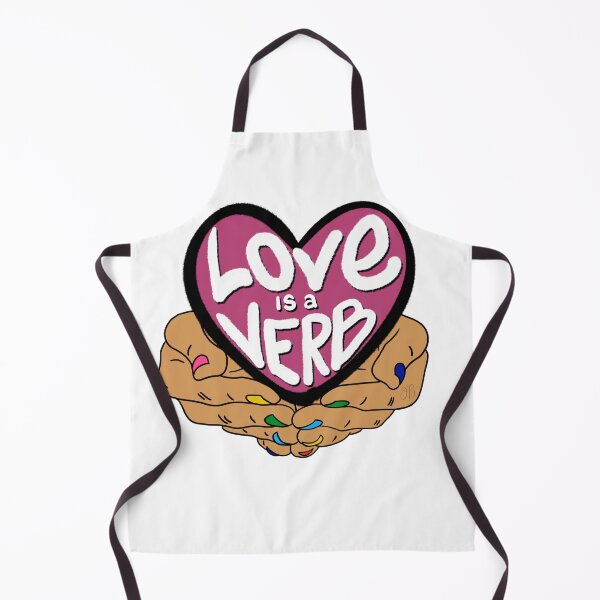 Item preview, Love Is a Verb designed and sold by JenniferMakesIt.