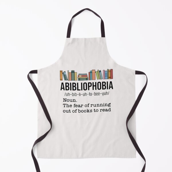 Item preview, Abibiliophobia noun the fear of running out of books to read shirt designed and sold by Lukifo-Caster.