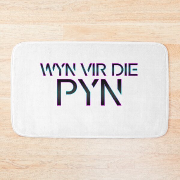 Artikelvorschau, Wyn vir die Pyn - Afrikaans Sprichwort entworfen und verkauft von arendbotha.