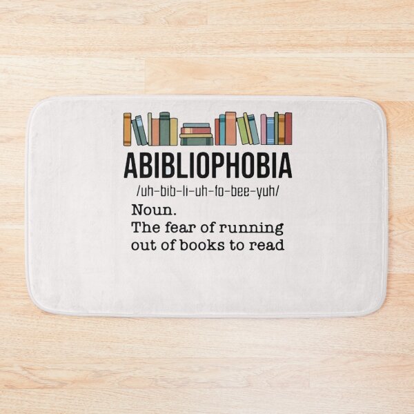 Item preview, Abibiliophobia noun the fear of running out of books to read shirt designed and sold by Lukifo-Caster.