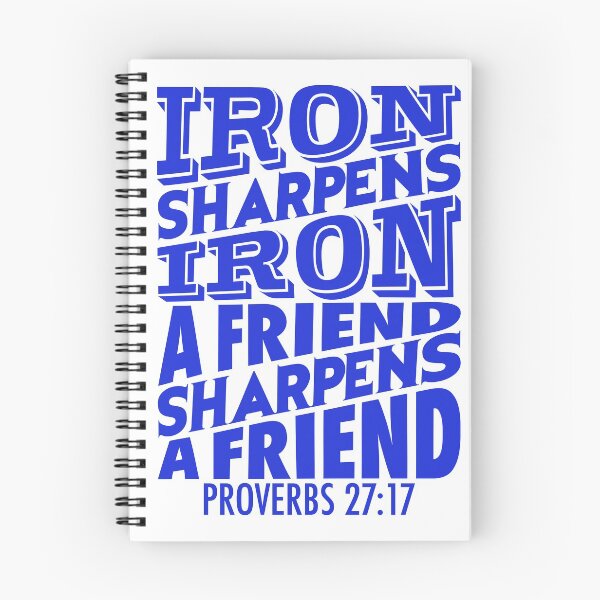 Item preview, Proverbs 27:17 designed and sold by plushism.
