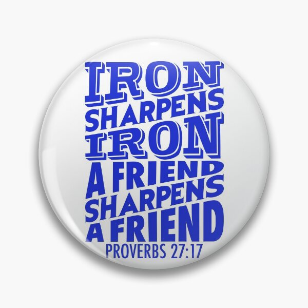 Item preview, Proverbs 27:17 designed and sold by plushism.