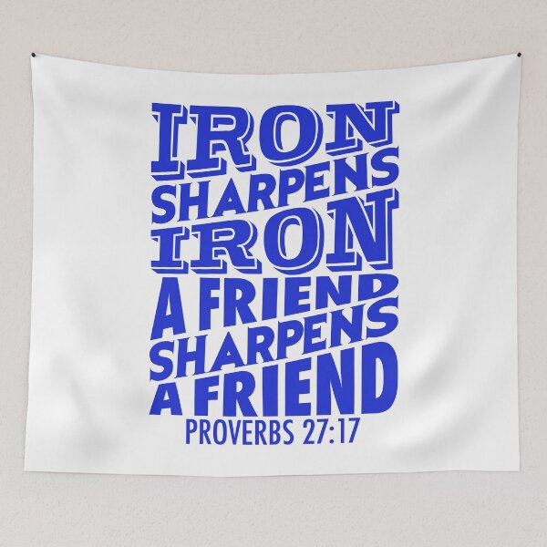 Item preview, Proverbs 27:17 designed and sold by plushism.