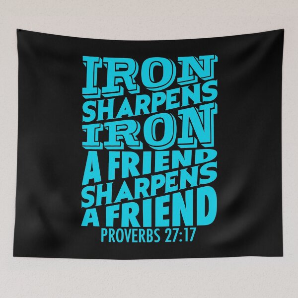 Item preview, Proverbs 27:17 designed and sold by plushism.