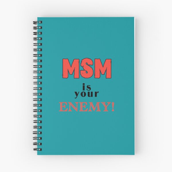 Item preview, MSM IS YOUR ENEMY! designed and sold by livingdeadEdd.